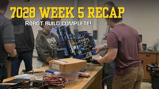 Famous Robot Build Complete in Week 5! - FRC 7028 Wealth