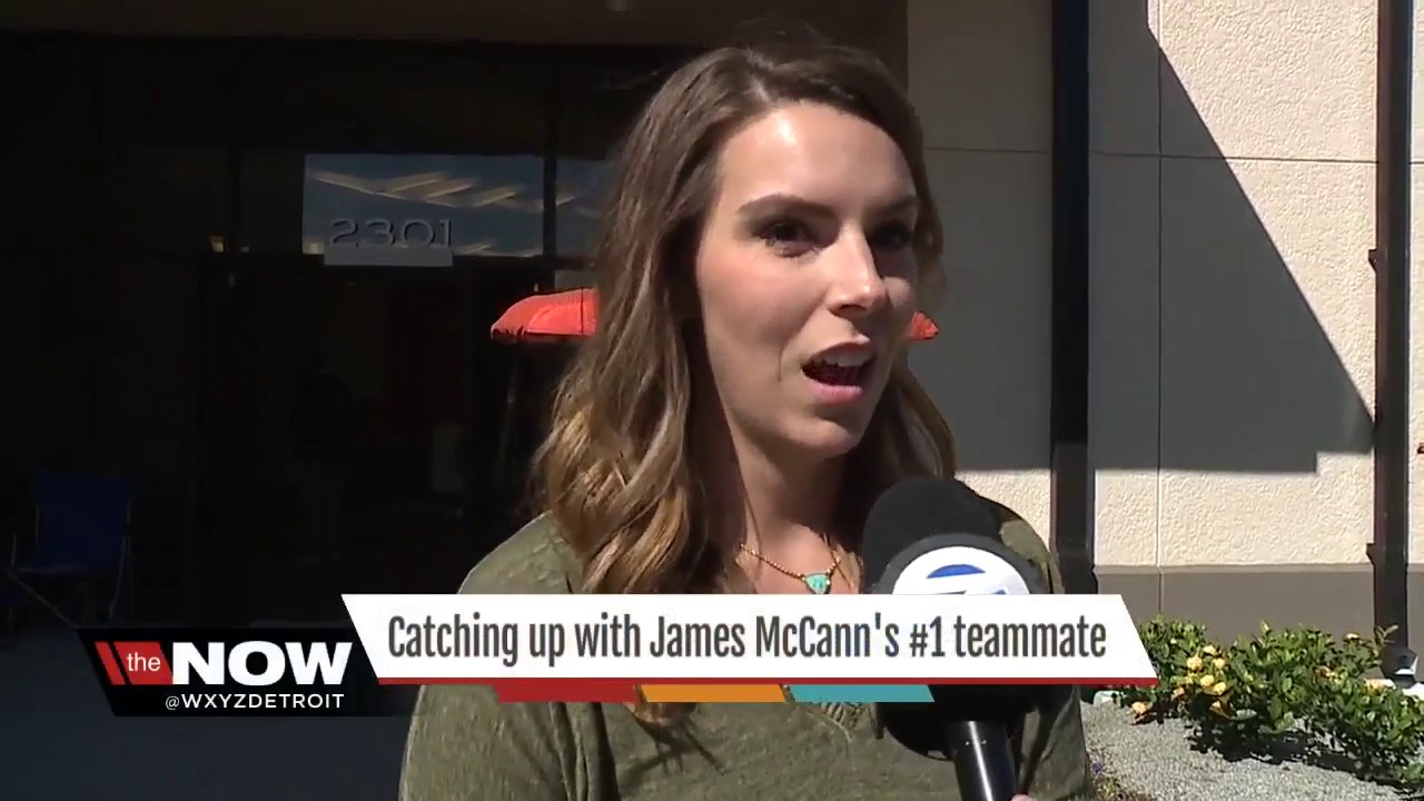 James McCann talks about his wife during Spring Training 