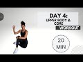 20-Min Upper Body &amp; Core Workout II Day 4 of 21-Day Challenge