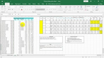 Đồ án kết cấu thép 2 - Tổ hợp nội lực - Nhà công nghiệp 1 tầng 1 nhịp - Tự động excel