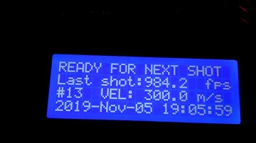 Update on the New Arduino Ballistic Chronograph Project with esp8266 WiFi