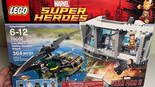 ОБЗОР НАБОРА 76007 Iron Man Malibu Mansion Attack / Лего / Lego