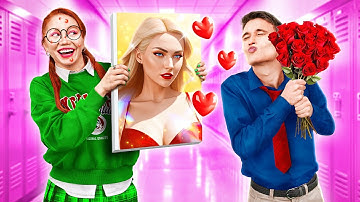 Nobody Has Seen My Real Face 😱 Glow-Up to School Star!