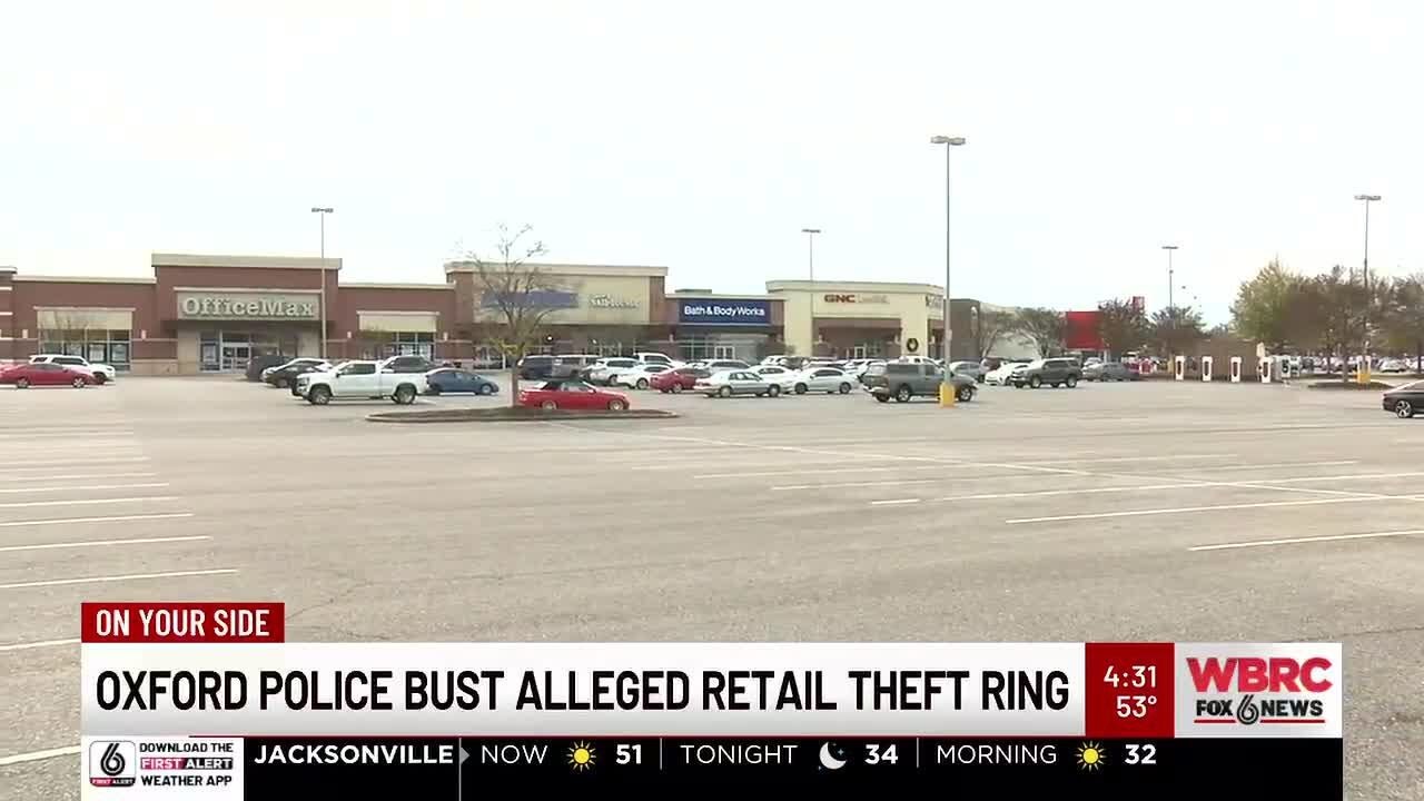 Oxford police bust alleged retail theft ring - YouTube