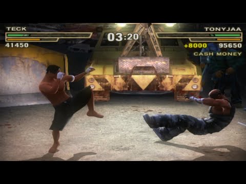 Def Jam Fight For NY, KICKBOXING ONLY, Tony Jaa, Story Part #2