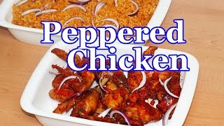 Peppered Chicken | Flo Chinyere