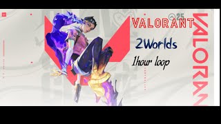 VALORANT // Game Trailer Music Clove '2WORLDS' [1hour loop]