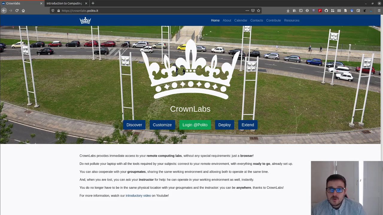 Crown Lab Script Using CrownLabs for Cloud Computing Labs - YouTube