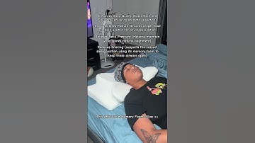 Upgrade Your Sleep Game with This Memory Foam Pillow #bettersleep