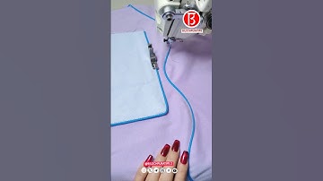 Tips for seaming and crimping sewing tools and tutorial part