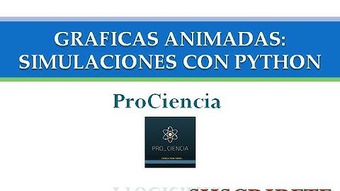 Gráficas Animadas - Simulaciones en Python