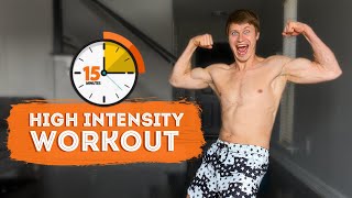 15 min Home Full Body Workout #1 by Oleksiy Kononov | No equipment
