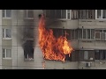 Пожар в  Москве. Мужчина погиб, женщину пожарные спасли! Начало, продолжение ниже по ссылкам