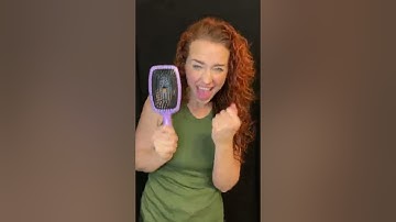 Brush For CURLS? Faster styling, bigger clumps!