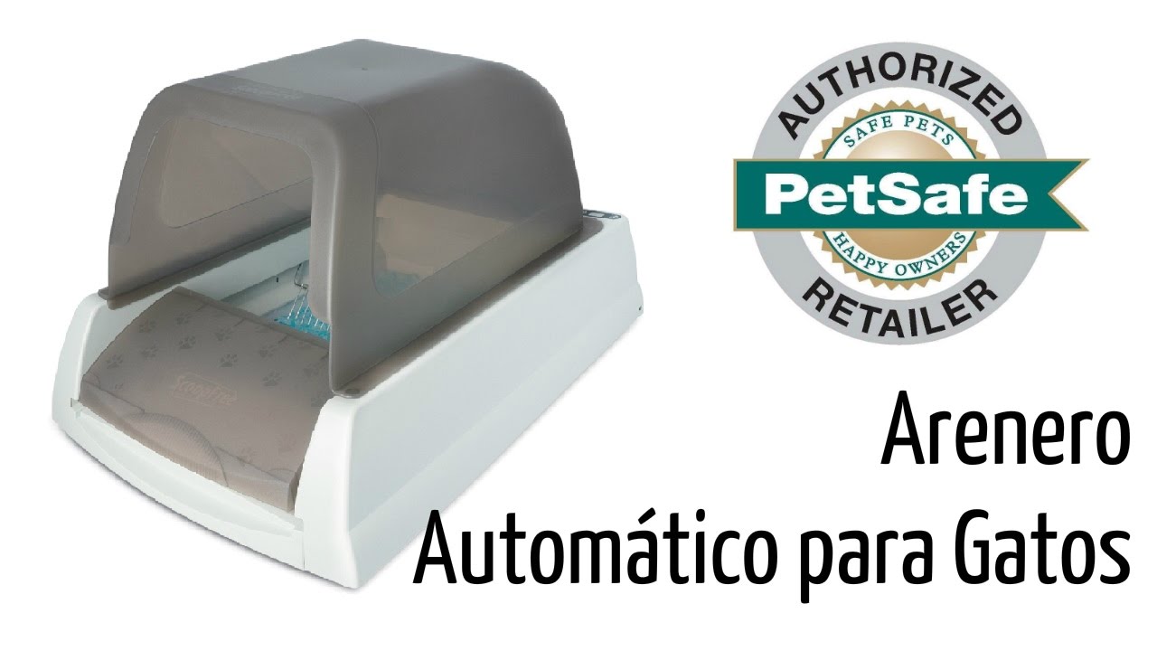 Arenero autolimpiable ScoopFree para gatos