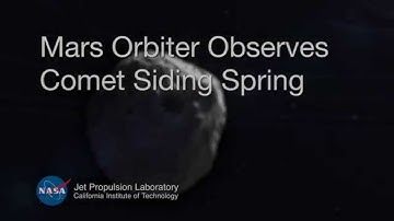 Mars Orbiter Observes Comet Siding Spring