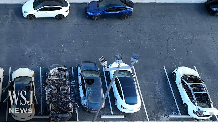 Las Vegas Police Arrest Suspect in Fire Bombing of Tesla Sales Center | WSJ News