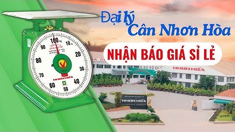 Mở hộp cân đồng hồ lo xo Nhơn Hòa 100kg - Đại lý Phân Phối Cân Nhơn Hòa HCM