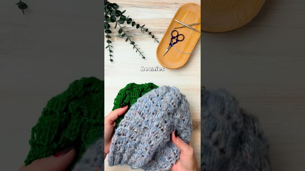 The second one doesn't even look like the same project!  #crochettips #knittips #freepattern