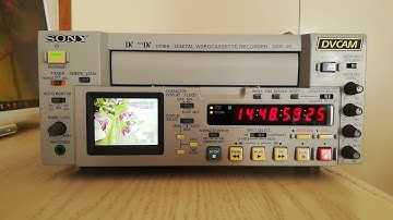 DVCAMデッキを使ってみた DSR-45