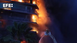 Una semana del trágico incendio de Valencia