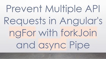 Prevent Multiple API Requests in Angular