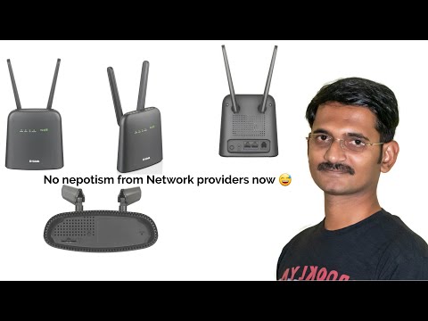 Dlink N300 DWR-920V 4G LTE Router | Unboxing | Setup