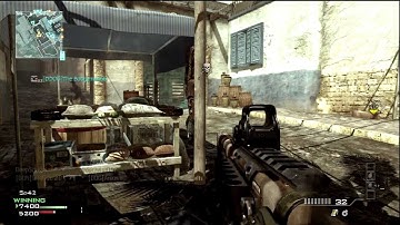 MW3 - AA12 gameplay