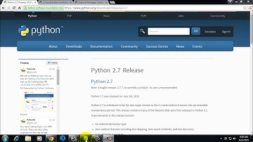 How to install python27 on windows7 (no step skipped)