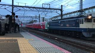 #EF65-2087＋東京メトロ丸の内線2144F甲種輸送