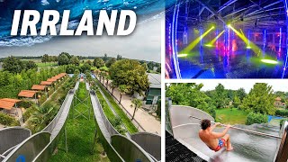 All 13 Water Slides at Irrland Adventure Park in Germany | 4K POV