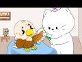 Mizu’s Cozy Care for an Eagle | ASMR Animation | Life in Shirakawa