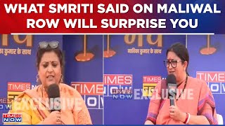 Smriti Irani Responds To Swati Maliwal Row, Says, 'Rahul, Akhilesh & Priyanka Are Backing Kejriwal'