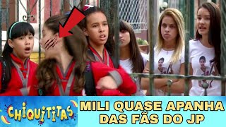 Mili Quase Apanha das Fas do JP Chiquititas