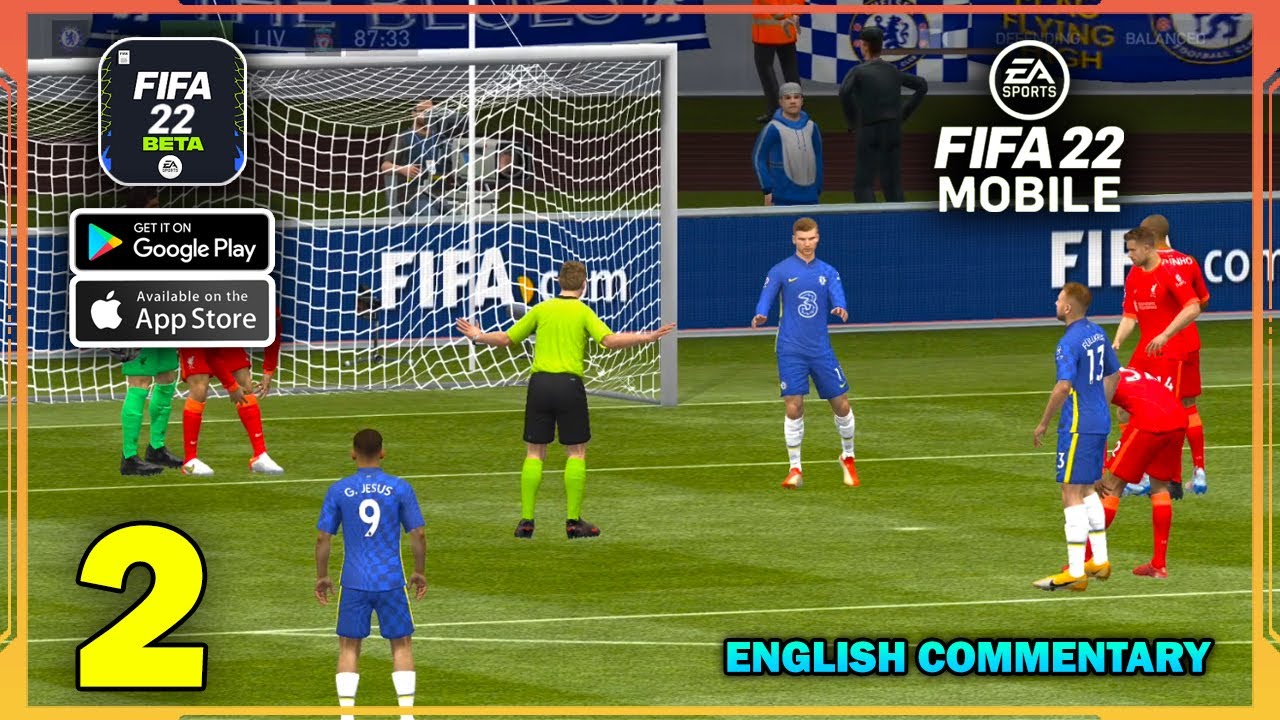 FIFA 22 MOBILE English Beta Gameplay (Android, iOS) - Part 1 