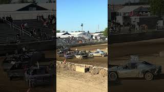 Horsepower for Heroes Bump’n’run racing action (5-16-2026) Imlay City , Michigan