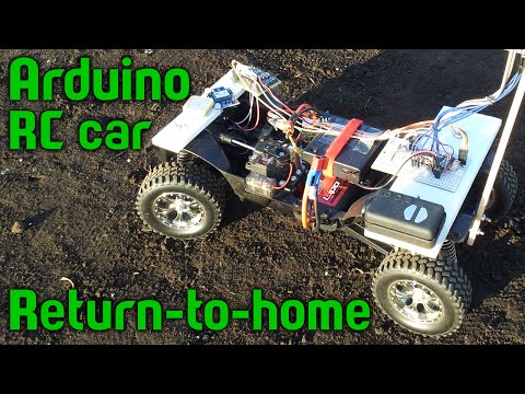 RC Car GPS Return-to-home (arduino)