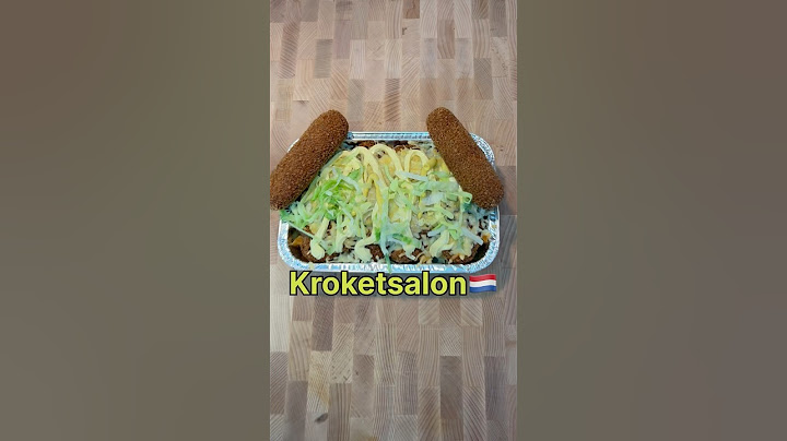 Hollandse Topper😎 #kroket #kapsalon #lekker #recept #foodshorts