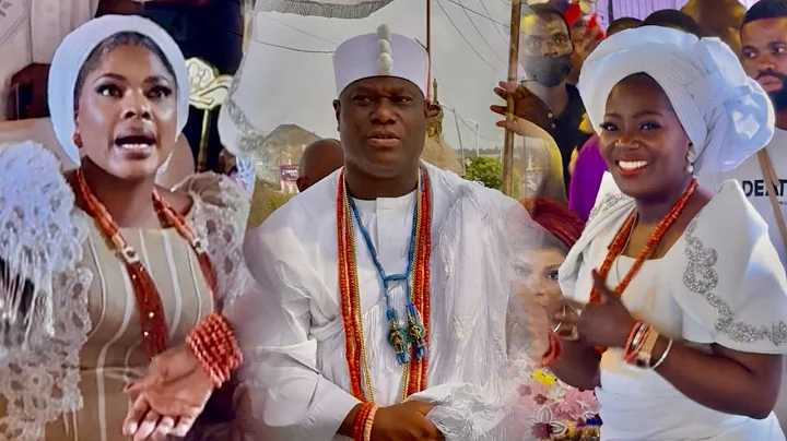 WOW! QUEEN ASHLEY DANCE IN FRONT OF OONI OF IFE & OLORI TEMITOPE AT CORONATION OF AJAGUNNLA OF OODUA