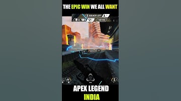 Epic First win Apex legend 🇮🇳 😱 #apexlegends #apexlegendsindia #shorts #pcgaming #shortsvideo