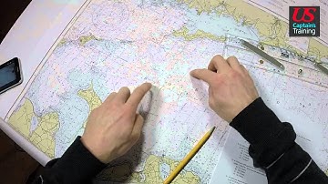 Captain License Chart Navigation – Speed Made Good Practice Problem 3