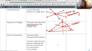 Geometry.  5-2: Bisectors in Triangles