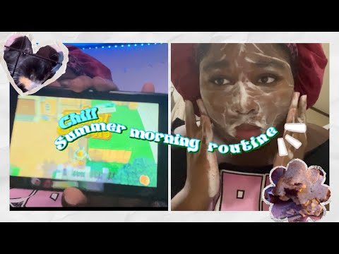 Summer morning routine 2024