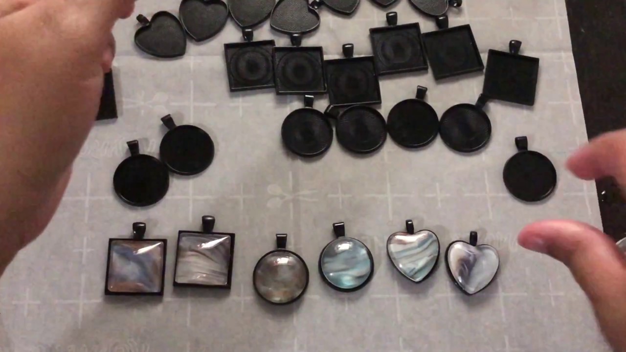 How to Make Bezel Pendants YouTube