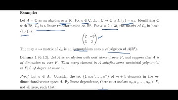 Linear Transformation