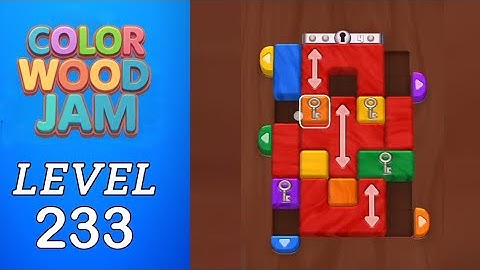 Color Wood Jam Level 233 Walkthrough