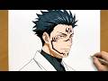 Ryomen Sukuna Marker Drawing | Jujutsu Kaisen Art