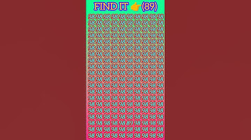 🧩IQ TEST FIND👉(89) #shorts #iqtest #iqbal #iq #puzzlegame #puzzle #shortsfeed #shortsvideo #jigsaw