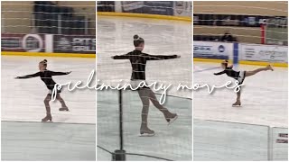 Preliminary Moves in the Field Test | figure skating