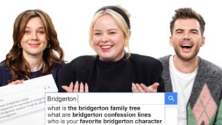 Bridgerton Cast Answer The Web's Most Searched Questions | WIRED screenshot 3